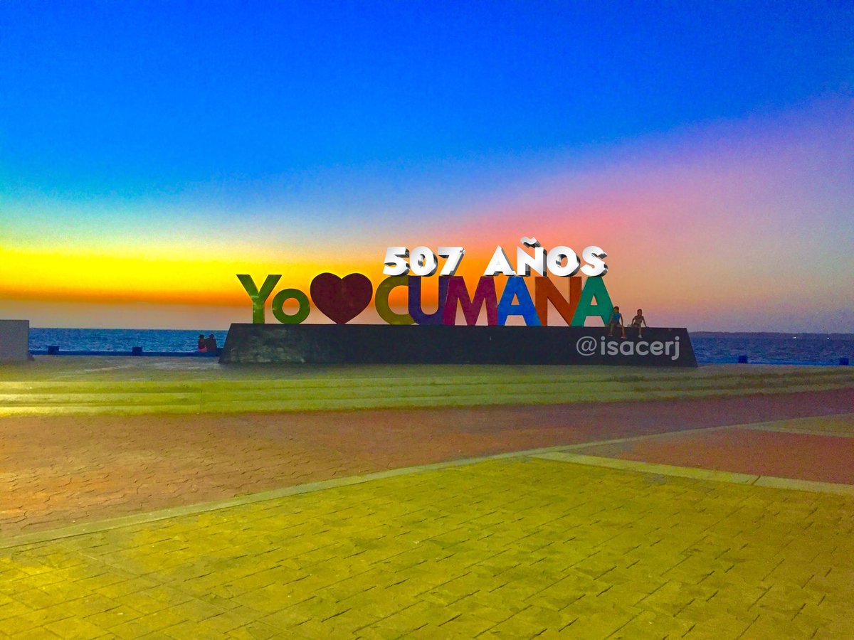 isacerj's tweet photo. #Cumana507 #Cumaná #Cumaná507 #Cumana #27Nov https://t.co/wdQBIuhSG1