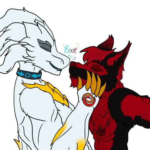 When you give your Soulmate a lovely Snoot boop.