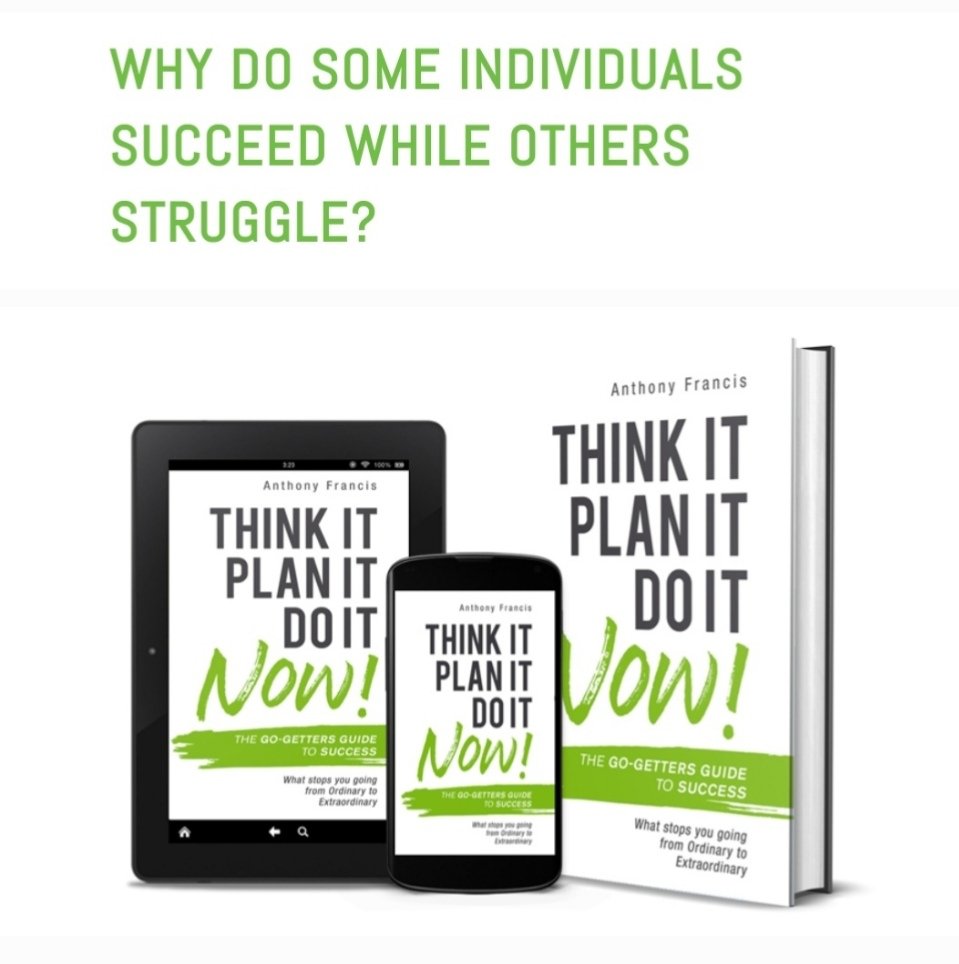 AnthonyFFrancis's tweet image. This a common question. It&apos;s the same for #goalsetting, how do some #achieve their goals, when others don&apos;t? It&apos;s all about #planning and #Implemention. My book could be the perfect Christmas present for anyone ready to #takeaction and achieve their #NewYearsRevolution. #Amazon