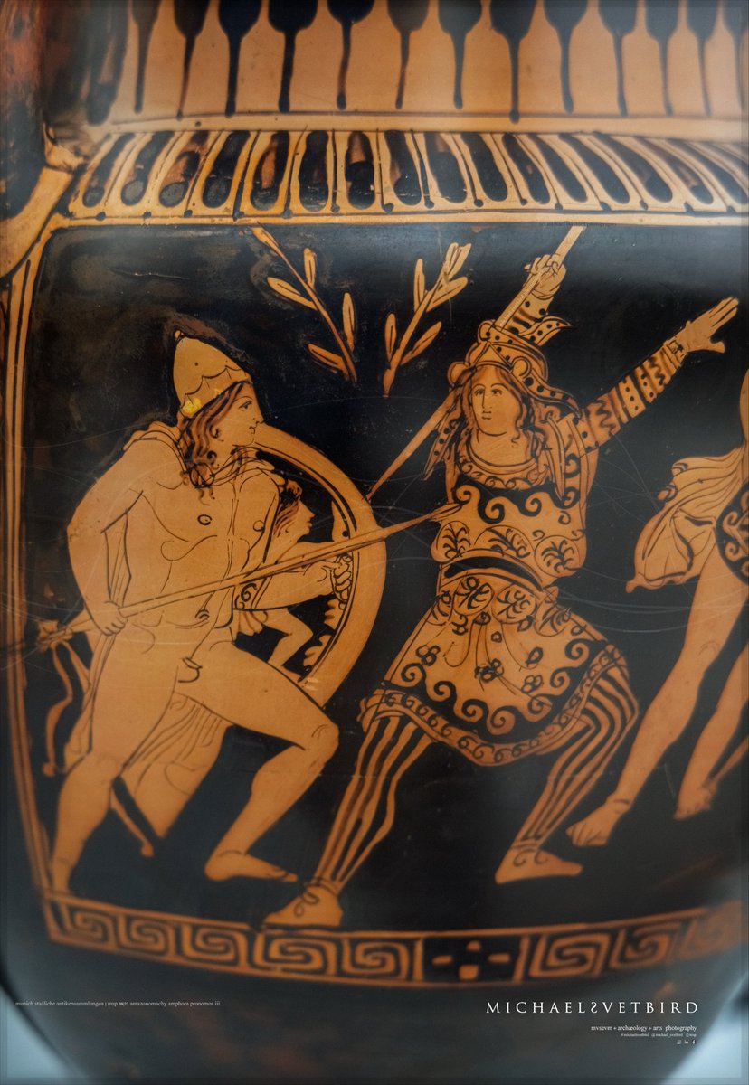 MichaelSvetbird's tweet photo. AMAZONOMACHY
#Attica #Redfigure #Amphora
Pronomos Pntr
420-00BC
Fr. Museo Sannio Caudino #Montesarchio
Exhbtd @AGlyptothek #Munich '22
Phs©MSP
Ph-ed objct's the property of MdSC | AGM & sbjct tothe Msms'©
No commercial use\Wtrmrks
#vasepainting #ancient #amazonomachy #mythology https://t.co/k3gSfTtrC0