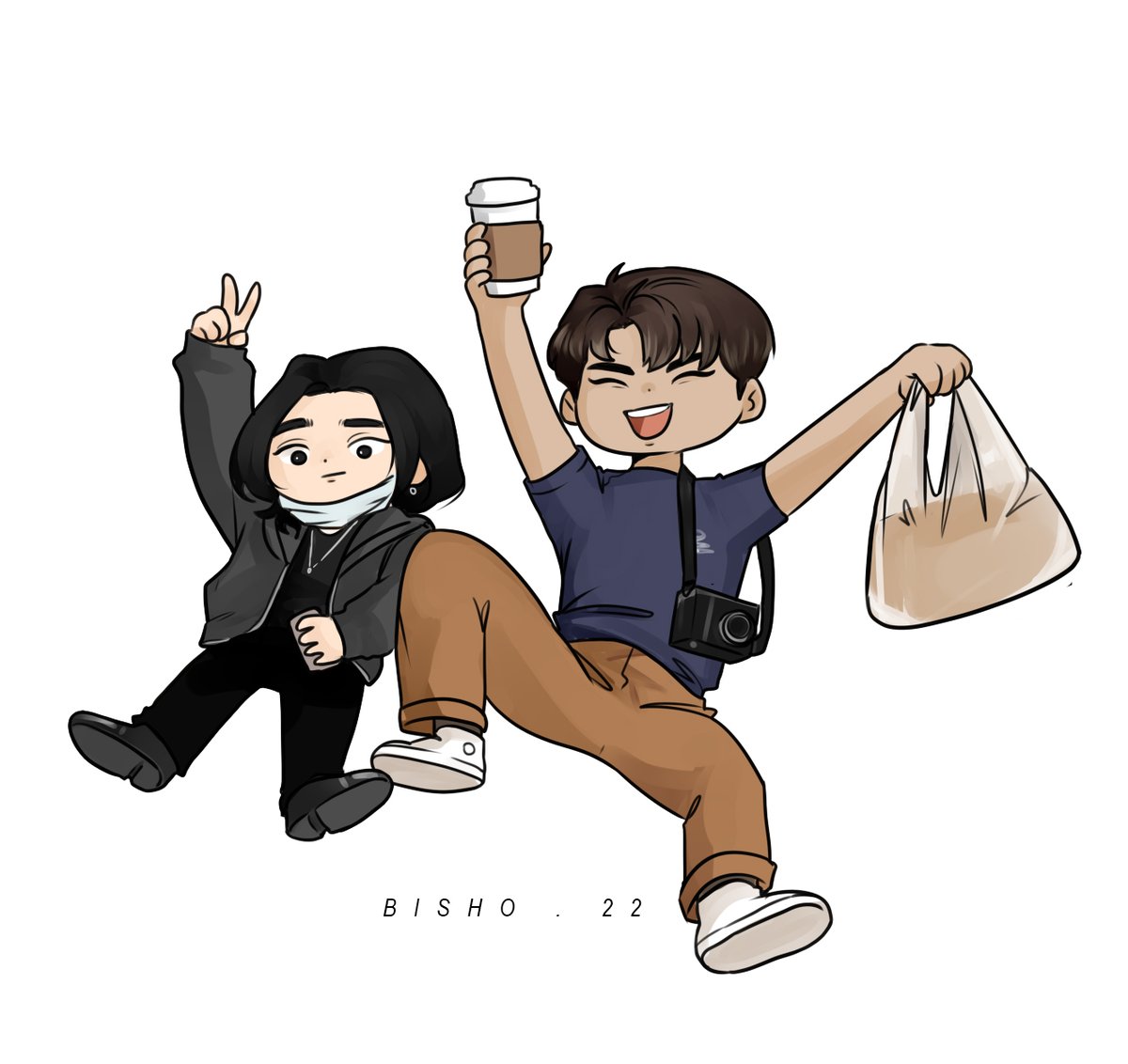 bishorose's tweet photo. I love my pisces duo <3 ~ @jeffsatur @Nnattawin1 #kinnporsche #kinnporschefanart #jeffsatur #aponattawin #apocolleagues #aponattawinfanart #jeffsaturfanart #jeffapo #apojeff https://t.co/ipSkUNlDsO