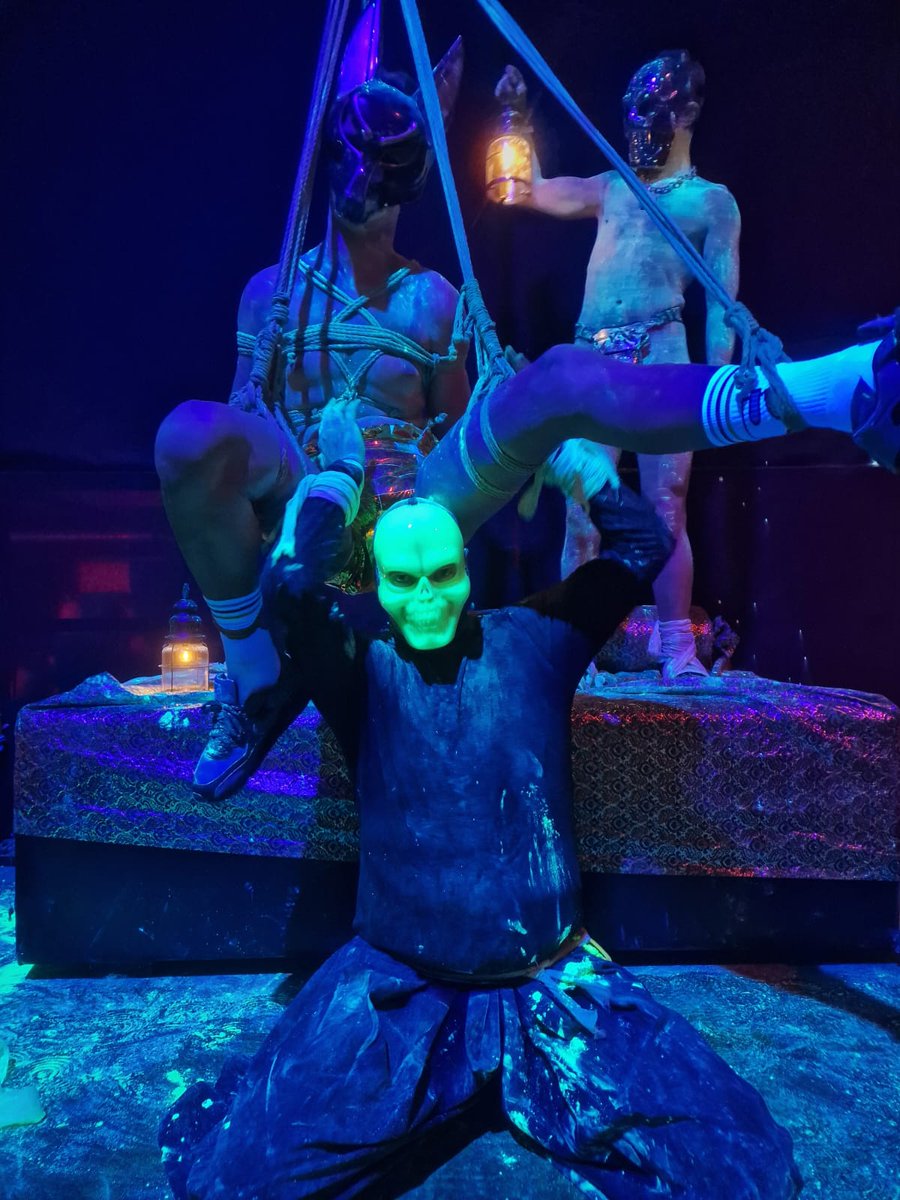 ThePuppeteer76's tweet photo. We had a amazing time preforming for @wastelandparty we had a lot of fun playing with rope and blacklight
And my friends @Rubys_ABDLove @ABDL_jabc @kinkySwitch86 @XianPup @Asubbyboy https://t.co/ItiOmkqDxN