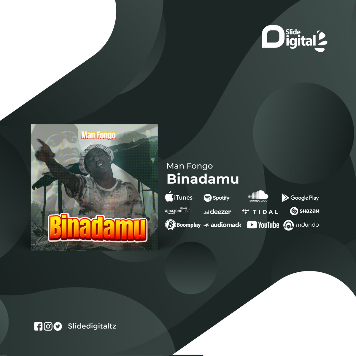 DelubroMusic's tweet photo. BINADAMU by #Manfongo is out now in all digital platforms
Bonyeza Link hii :
https://t.co/gK25UsROeL https://t.co/w3B8g9L1ud