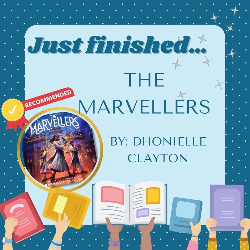 😁Can’t wait to recommend this book to my students! ✅Just finished The Marvellers by @brownbookworm ! ⭐️⭐️⭐️⭐️⭐️#books #read #justfinished #recommend #bookrecommendation #wonderwake #TheParagons #TheMarvellers themarvellersseries.com