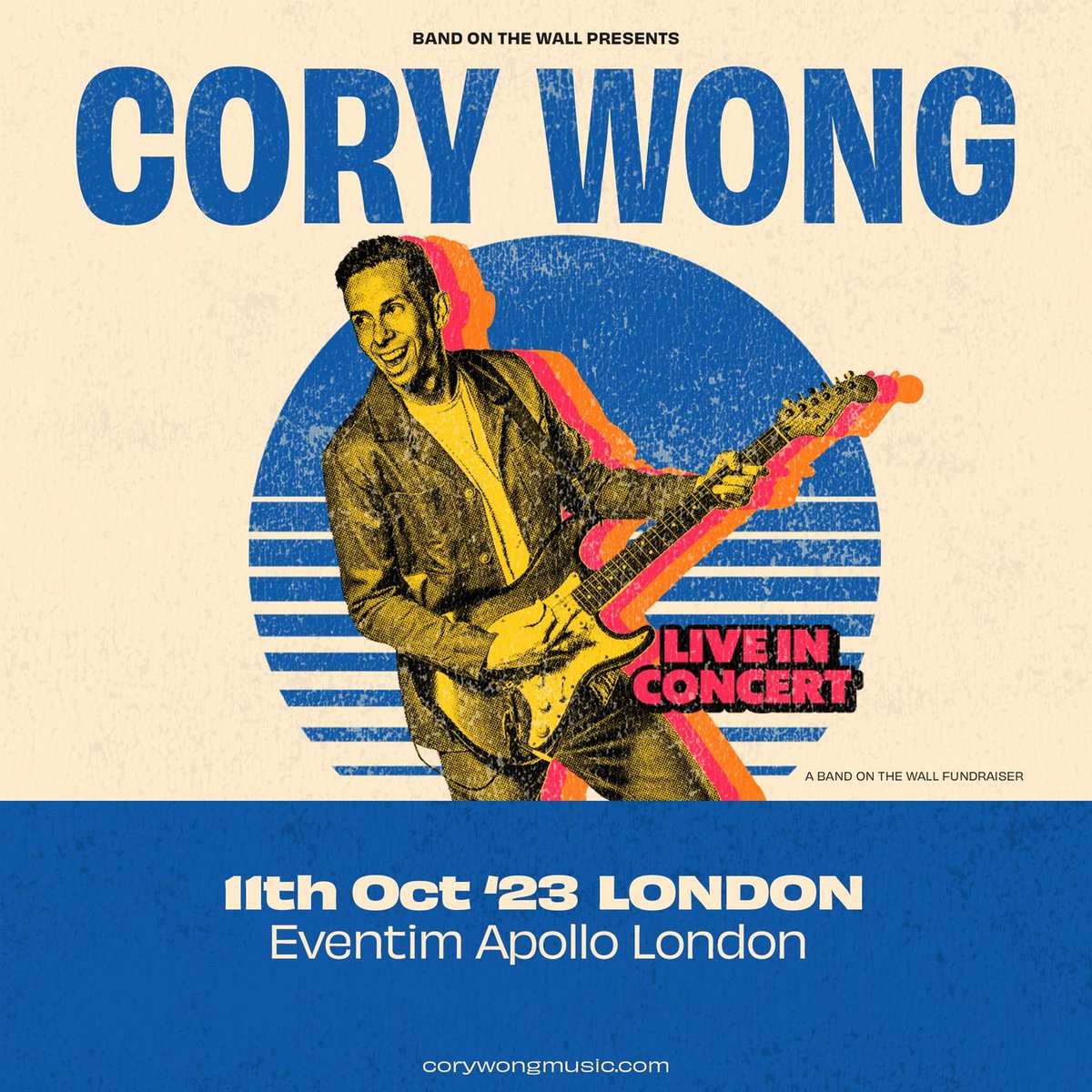 .@corywong will be live in concert at @EventimApollo on 11th October 2023! ⏰ Tickets available now 🎫 w.axs.com/MGjp50LH8Va