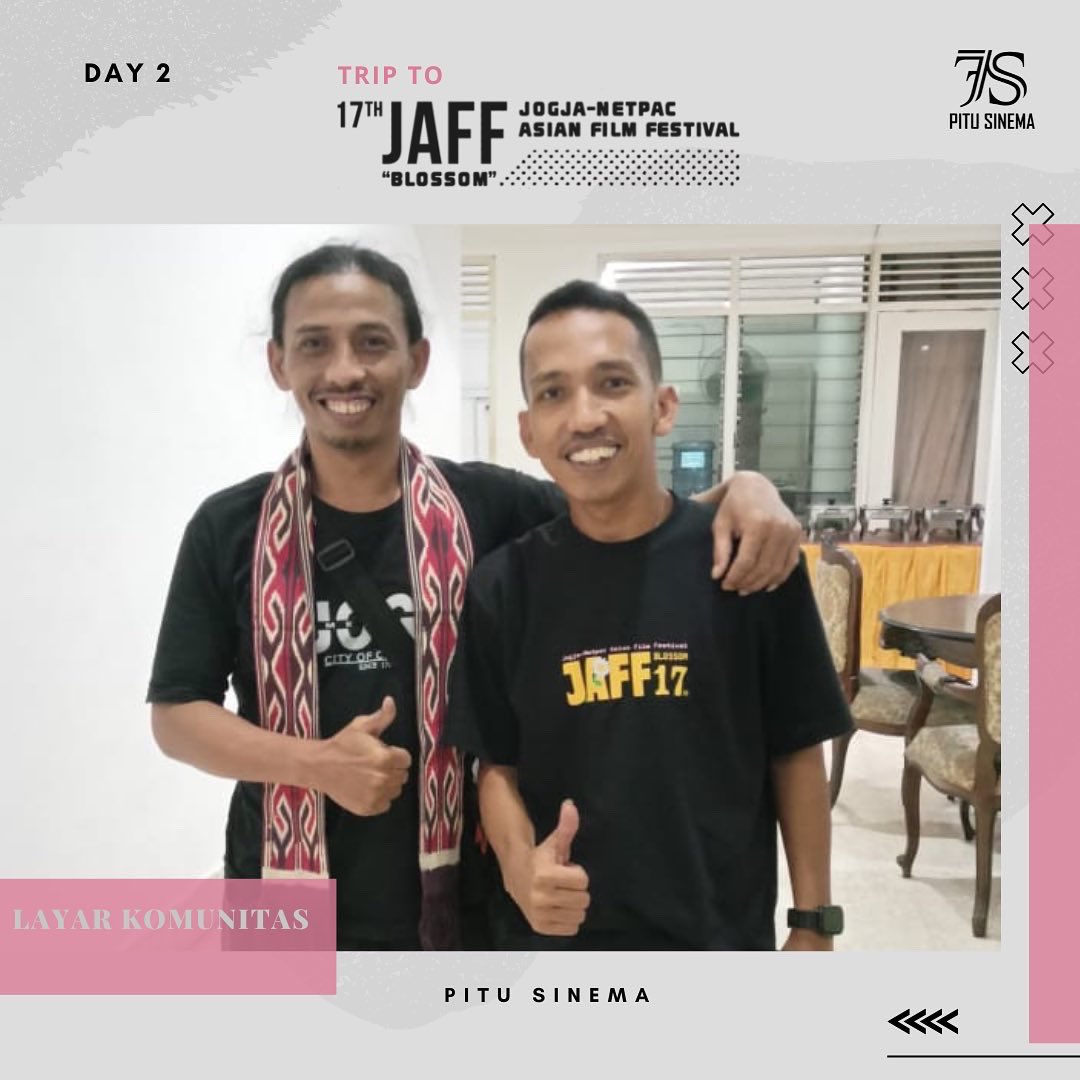 PituSinema's tweet photo. Hari ke2 ikut nonton bareng di program Layar Komunitas @JAFFJogja https://t.co/Je1xcW9uvN