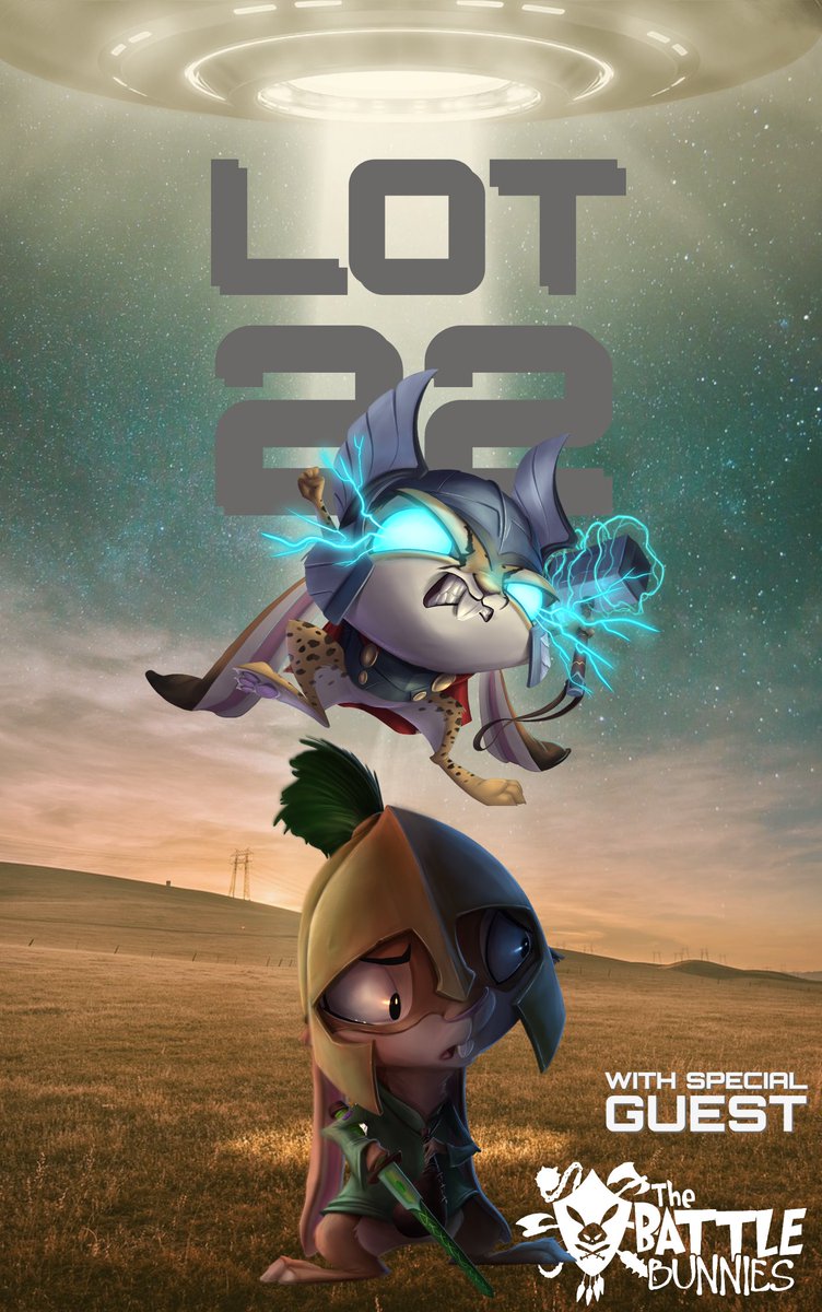 battlebunniesTM's tweet photo. 👽LOT 22 MINT PARTY🛸
We are a featured special guest
💎Join us and win big prizes!
To win…
1️⃣ Follow: @battlebunnynft
@trailerlot22
2️⃣💙+ RT
3️⃣🖐️TAG 3
⬇️ BE IN SPACE TO WIN⬇️
https://t.co/2IM4tzJWC8
#Spaces #TwitterSpaces #Lot22 #BattleBunnies #NFTCommunity #ETH #love https://t.co/l8AcM763DM