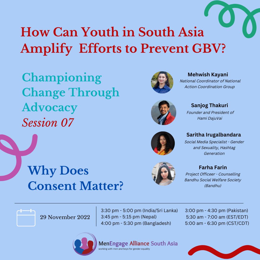 MenEngage Alliance South Asia tweet media