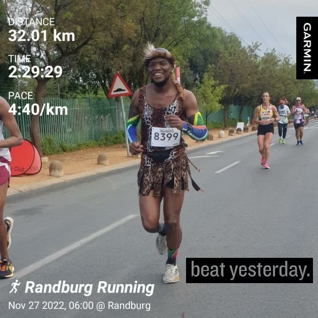 SiyaayiS's tweet photo. Revenge was served #Runningwithtumisole #Fetchyourbody22 #cancermustfall a https://t.co/8hPmeDW3Et