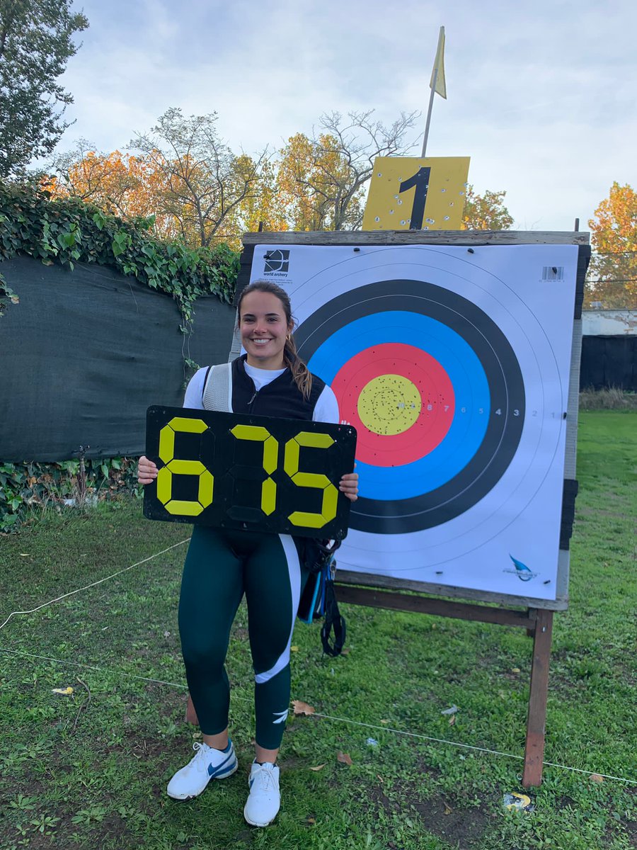RFETA's tweet photo. Este fin de semana se ha celebrado en Madrid el primer clasificatorio del equipo nacional de arco recurvo femenino para el 2023.

Pero la gran protagonista del fin de semana ha sido Elia Canales:
🚨 NUEVO RÉCORD DE ESPAÑA 🚨
Round 2×70m recurvo mujeres
675 puntos 
¡ENHORABUENA! https://t.co/xwt2xr2xCd