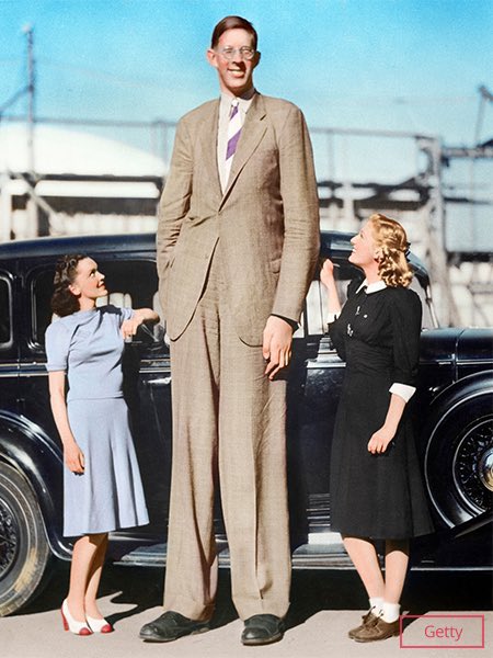 Robert Wadlow, the world’s tallest man, also made history by being the first human ever to be born already in foul trouble.