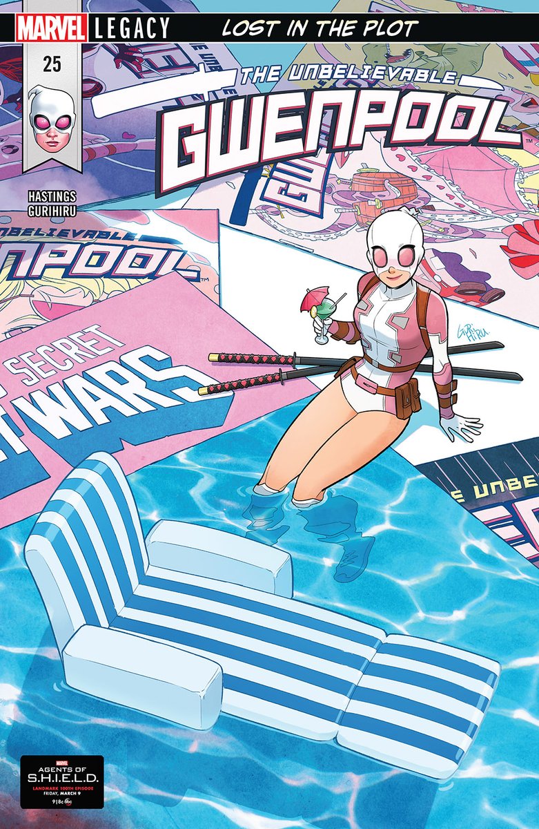 LockeLunet's tweet photo. Me cansé de ser buena gente, todos los que entren a este perfil lean Unbelievable Gwenpool, es una orden https://t.co/RWq9kSljMk