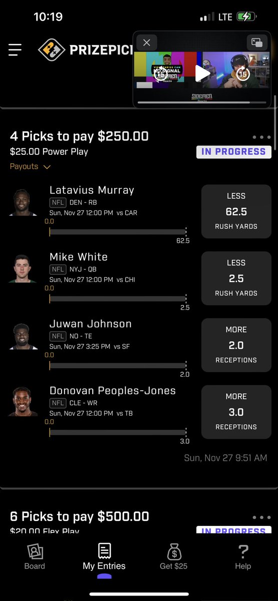 DjbetsPP's tweet photo. Nfl slips #nfl #PrizePicksNFL https://t.co/XzTSuXoLJX