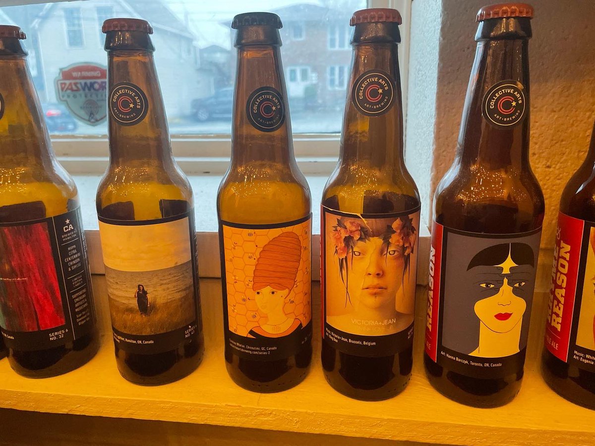 goodchia's tweet photo. It’s like a cave of awesome music, art and beer on a Sunday morning. https://t.co/huqkKi0fCR