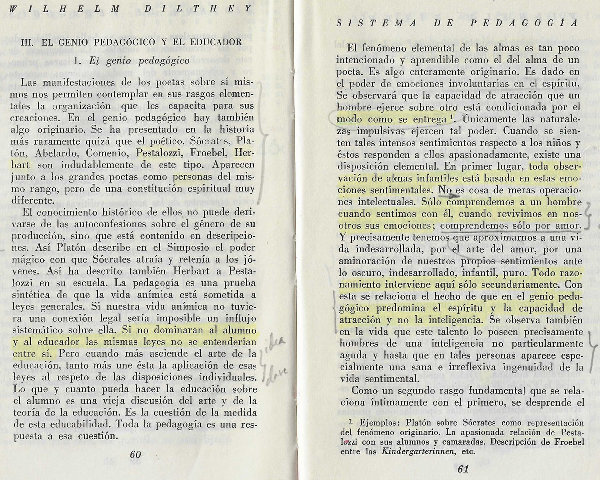 JBerdones's tweet photo. @diegoarroyom Yo le leído algo de modo fragmentario. El libro de educación y de las teorías pedagógicas de #Herbart de Marcelo Mauxion lo explica muy bien a través de sus textos. Para mí lo mejor que he leído sobre Herbart es el libro, <Fundamentos de un sistema de #pedagogía>, de W. #Dilthey. https://t.co/bXGmjHQ1kd