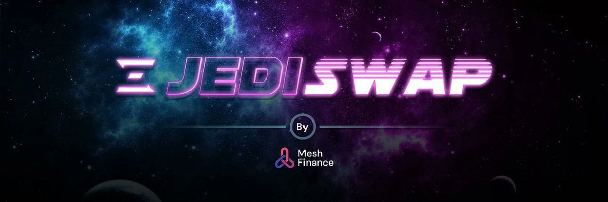 cryptoosBoss's tweet photo. @JediSwap has launch testnet program. 

Reward confirmed for testnet user✅
Be early

@JediSwap is a DEX product on @StarkWareLtd network. 

What to do?
👉Trade
👉Add/Remove Liquidity 
👉Token Convert by LP
A Thread👇
1/5
#Testnet
#Airdrop #StarkNet #ArgentX #Ethereum #Jediswap https://t.co/vF37jsiuFg