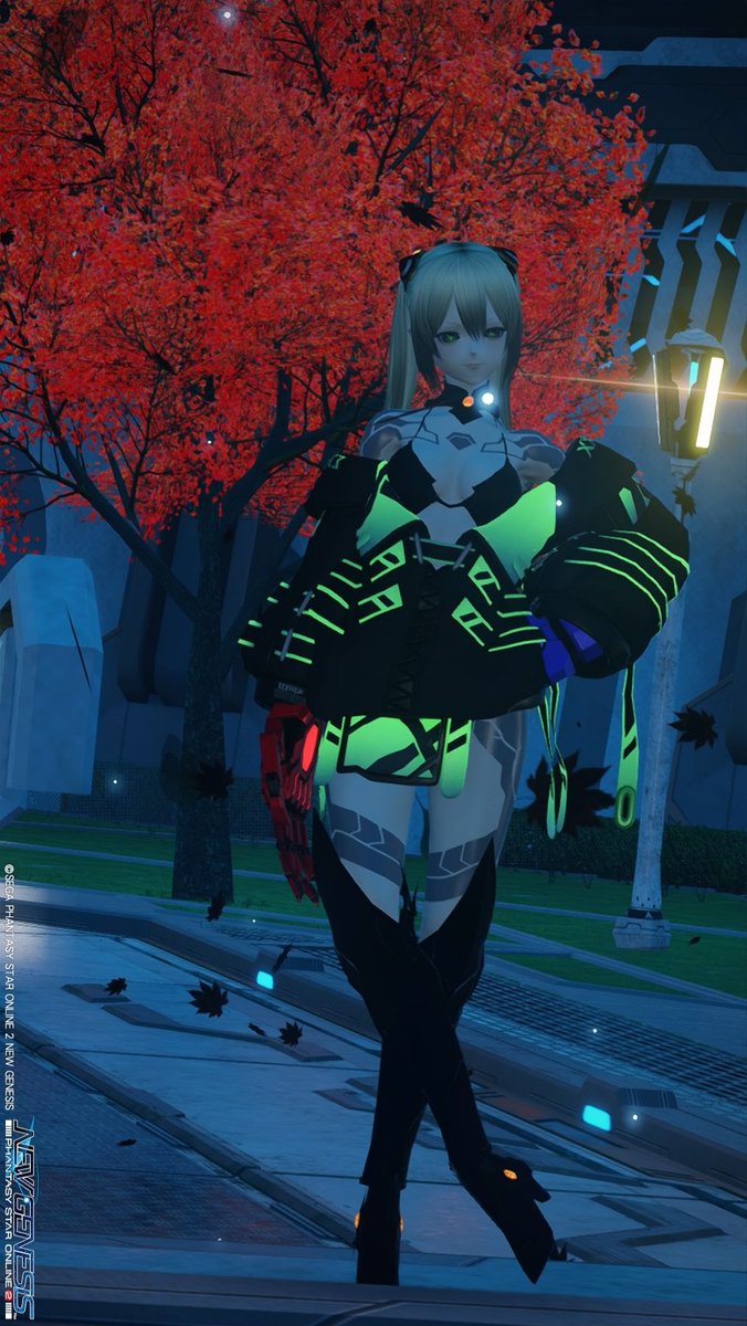 SempaiRena's tweet photo. Oufit/cosplay Rebecca Cyberpunk edgerunners PSO2 NG https://t.co/aLJXzCSgQ1