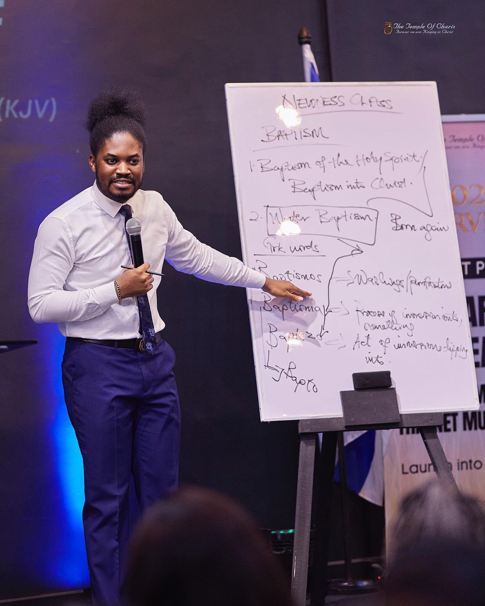Matthew 28:19 

“Go then and make disciples of all the nations, baptizing them into the name of the Father and of the Son and of the Holy Spirit,”

#TheTempleofCharis
#FoundationSchool