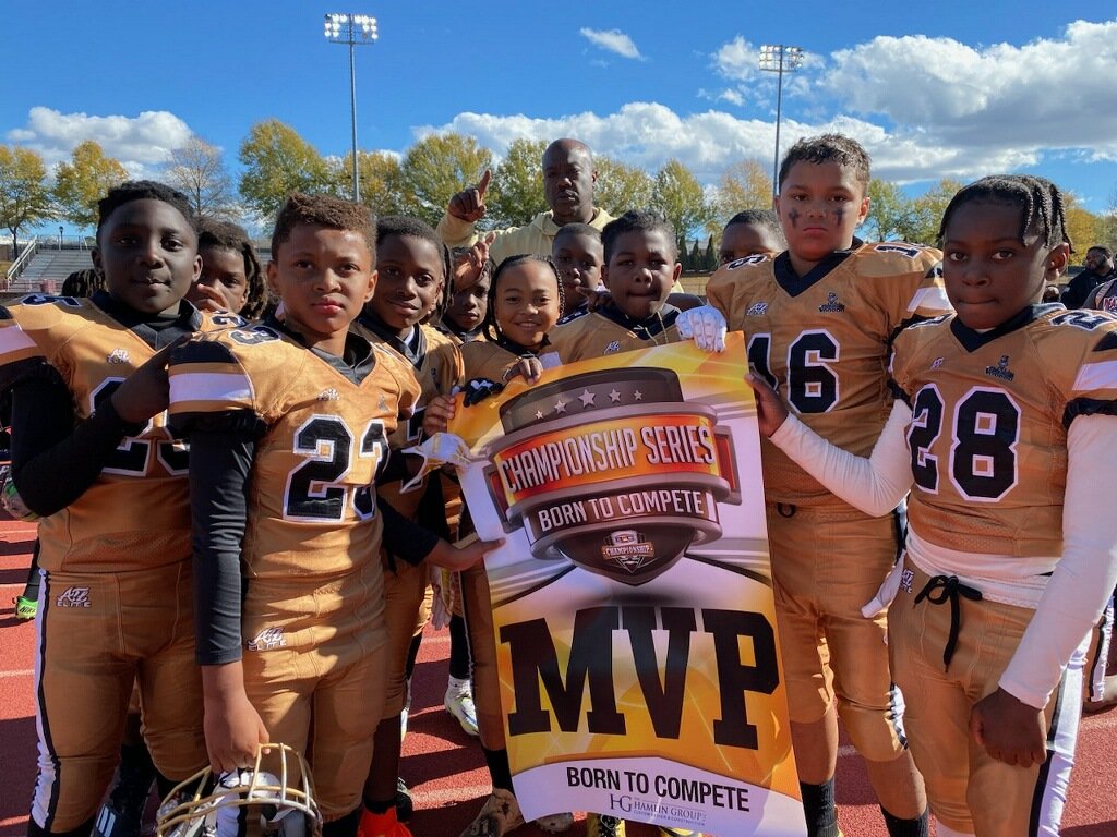 borntocompete's tweet photo. Congrats to the 8U Championship Players of the Game - the ATL Elite Voodoo Offensive Line!
Tag us on your photos and videos!
#b2cchampionshipseries and #borntocompete
#8Udivision @hamlingroup #b2cstatechampionship #borntocompete #b2c #B2CandNBC #championshipday #Championship https://t.co/1MNHwWdewT