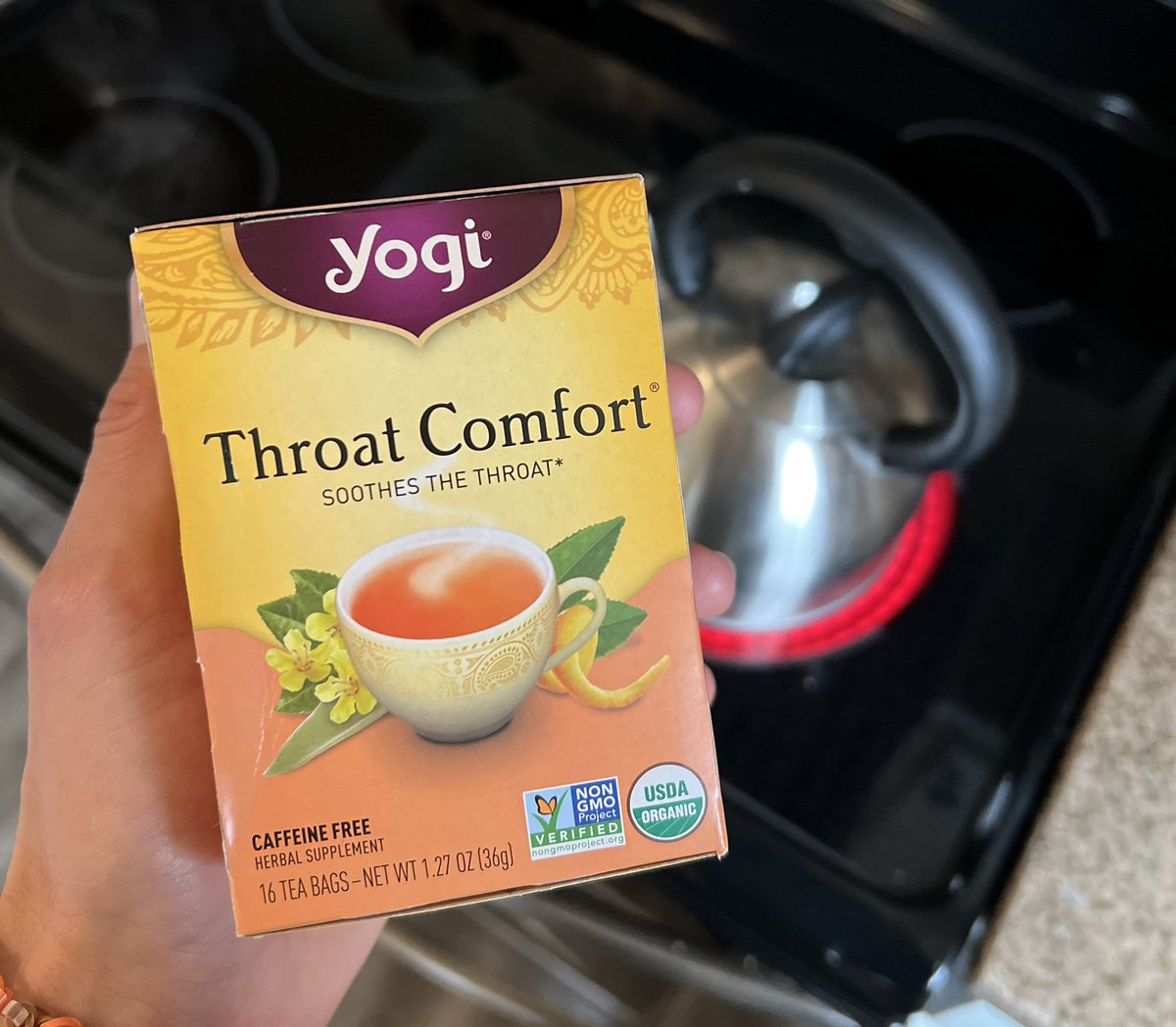FishAnything's tweet photo. Gotta have this ready during flu/cold season. Tastes good and works! @YogiProducts https://t.co/712R9t33vh