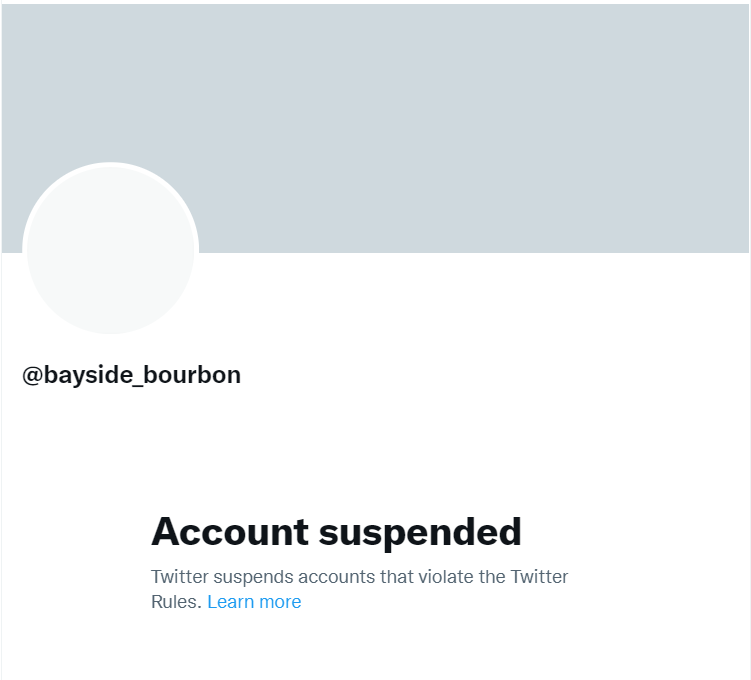 TrueCrimeandRye's tweet photo. Bayside_Bourbon is no more.
Thank you everyone for reporting and calling this scammer.
But, they are also running a dogscam over on the FB.
Report that account and warn anyone that posts on their page. #scam #scammer #puppyscam #petscam https://t.co/JmPeNf6skB