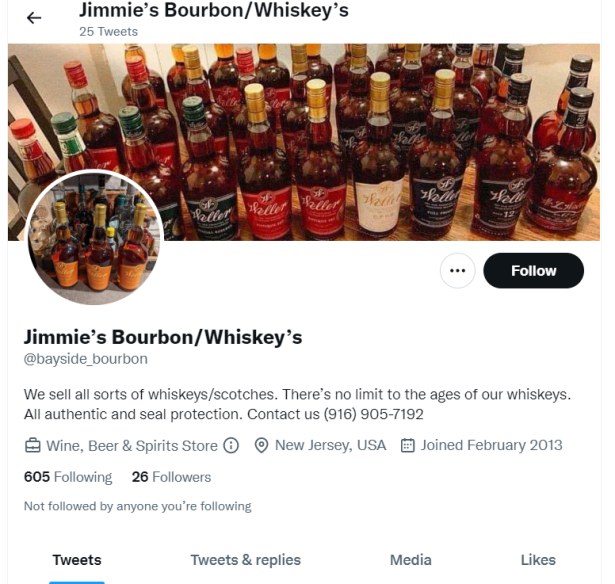 TrueCrimeandRye's tweet photo. Bayside_Bourbon is no more.
Thank you everyone for reporting and calling this scammer.
But, they are also running a dogscam over on the FB.
Report that account and warn anyone that posts on their page. #scam #scammer #puppyscam #petscam https://t.co/JmPeNf6skB