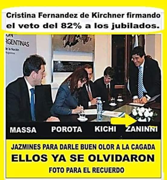 Alberto27426282's tweet photo. @FelipeDiniello @matuastoandinio @MarcelaTiemrot1 ELLOS FUERON CONTRA LOS
JUBILADOS : MASSA , CRISTINA . https://t.co/ndfQajN8eP