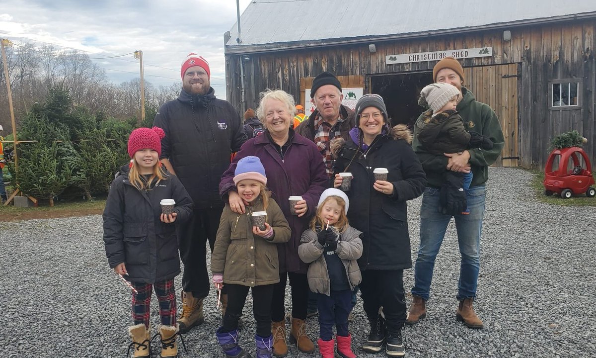 Thanks <a href="/alcdsb_stph/">St. Patrick Catholic School (Harrowsmith)</a> for hosting a great fundraiser with the Harrowsmith Tree farm! We cut down a great Christmas tree this year and enjoyed some delicious hot chocolate and candy canes! 🎄