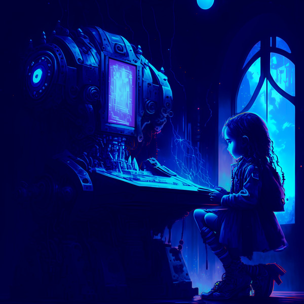 our first AI project is live!

choose your own NFT upon completion.