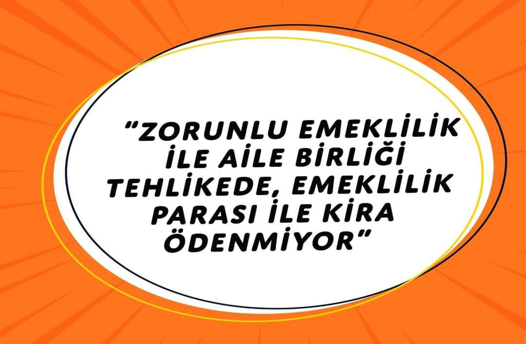HYMyusuf's tweet photo. #ZorunluEmeklilikİstemiyoruz https://t.co/IyeHvVIXpK