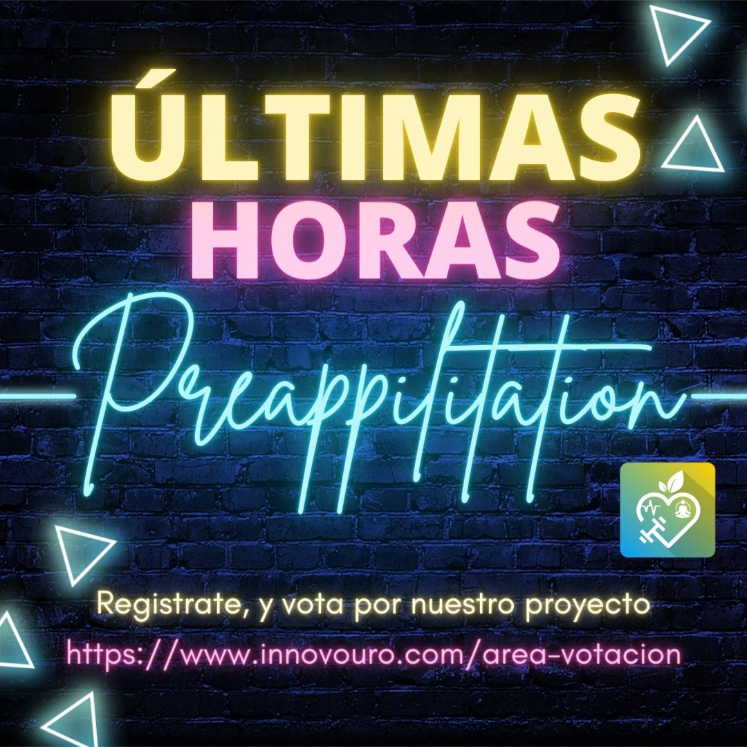 carlosfraile's tweet photo. Quedan pocas horas para apoyar a nuestro proyecto #Preappilitation. Un proyecto multidisciplinar de Ejercicio🏃‍♀️+ Nutrición 🥗+ Mindfulness🧠en pacientes quirúrgicos. Registrarte y votar en solo 3 min. Anímate y apoya esta gran iniciativa 👉https://t.co/Vn2vd476qO https://t.co/rxe8SsThX0