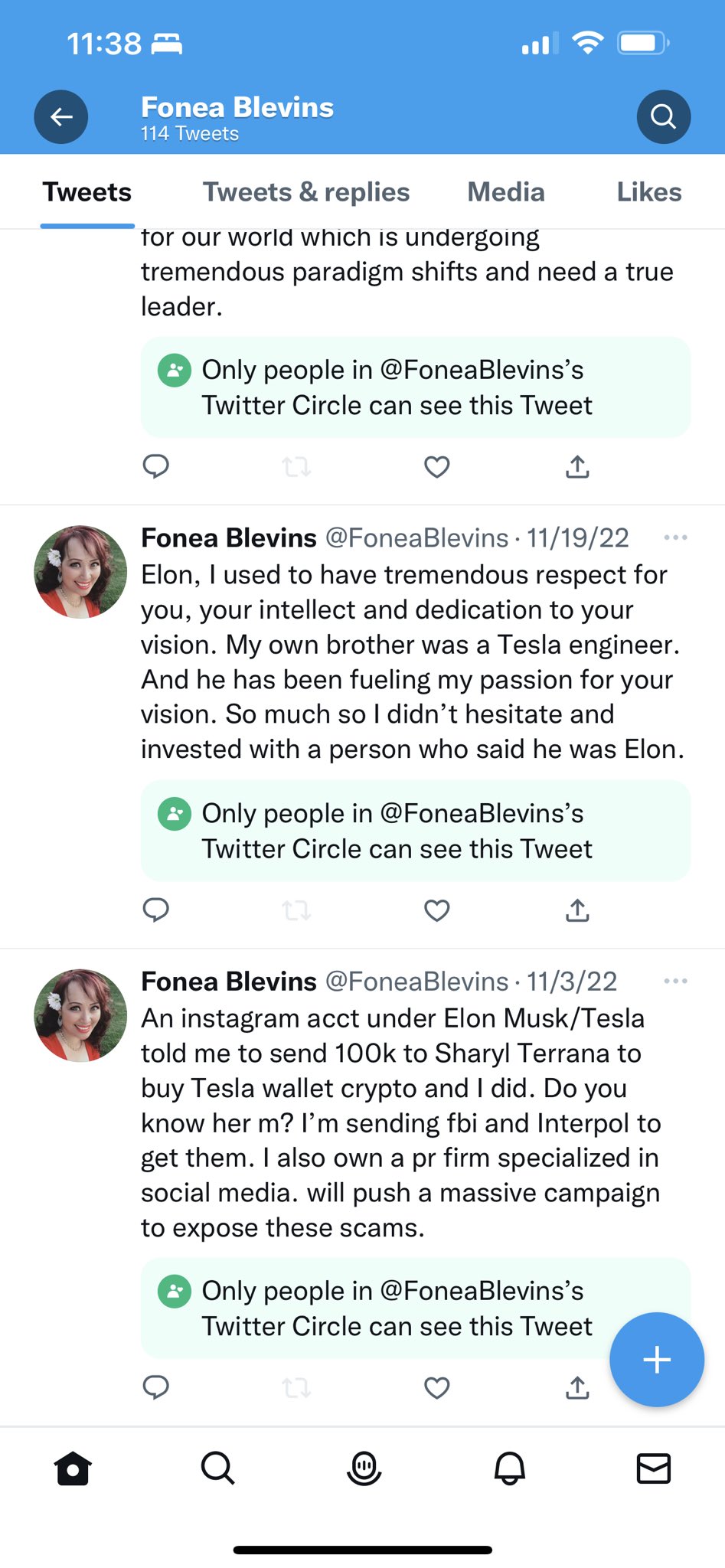 Fonea Blevins (FoneaBlevins) / Twitter