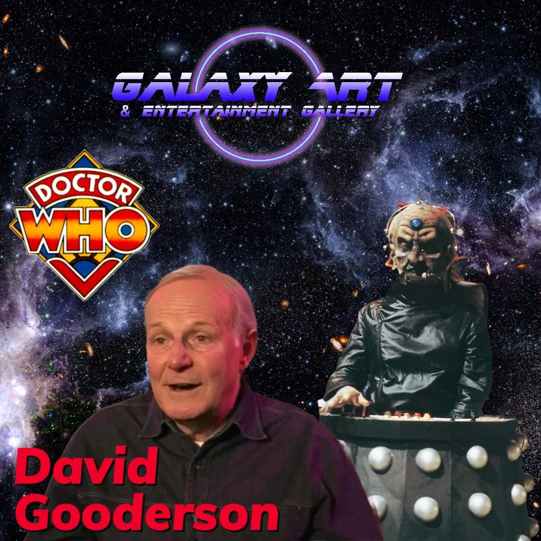 StarBookingMGMT's tweet photo. We hope you enjoyed meeting client #DavidGooderson today @STARSOFTIME. He is extremley looking forward to @BedfordWho and @galaxyartentgal next year for #The60thofDoctorWho, #Davros, #DoctorWho, #ComicCons, #CharityCons, #StoreSignings. https://t.co/4mS54ygsCj