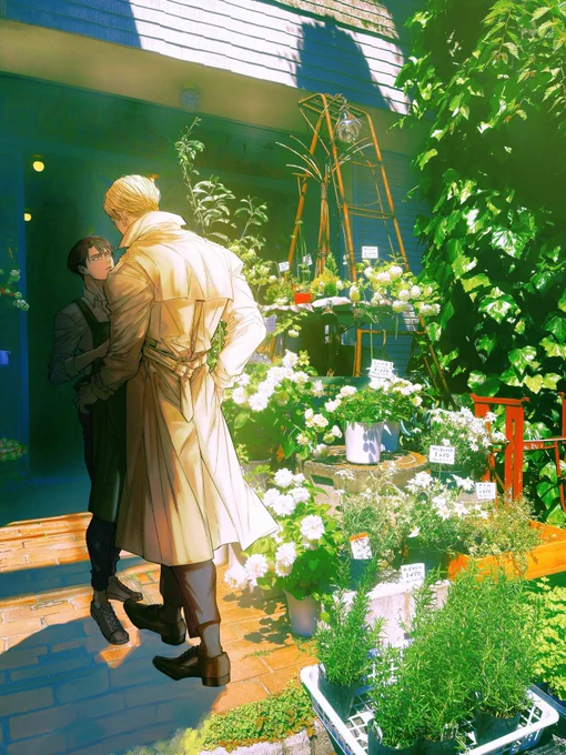 エルリリーマンx花屋(実は同じシリーズです) 