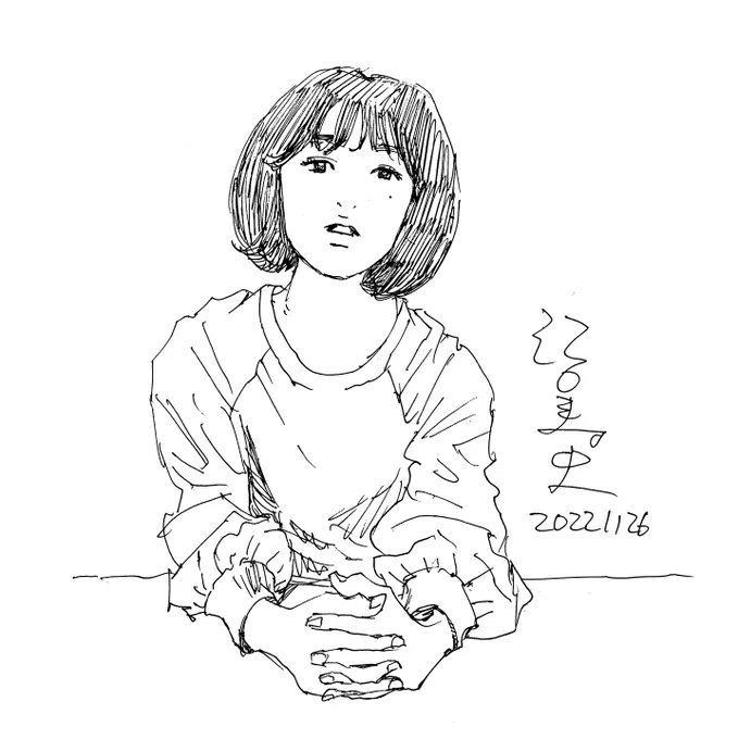 土曜日のライブスケッチで描いた20名の皆さんどうもありがとうございました。皆さんの今後の人生が笑顔で溢れますように。きれいごと言ってるみたいだけど、本当にそう願っています。おやすみなさい。 