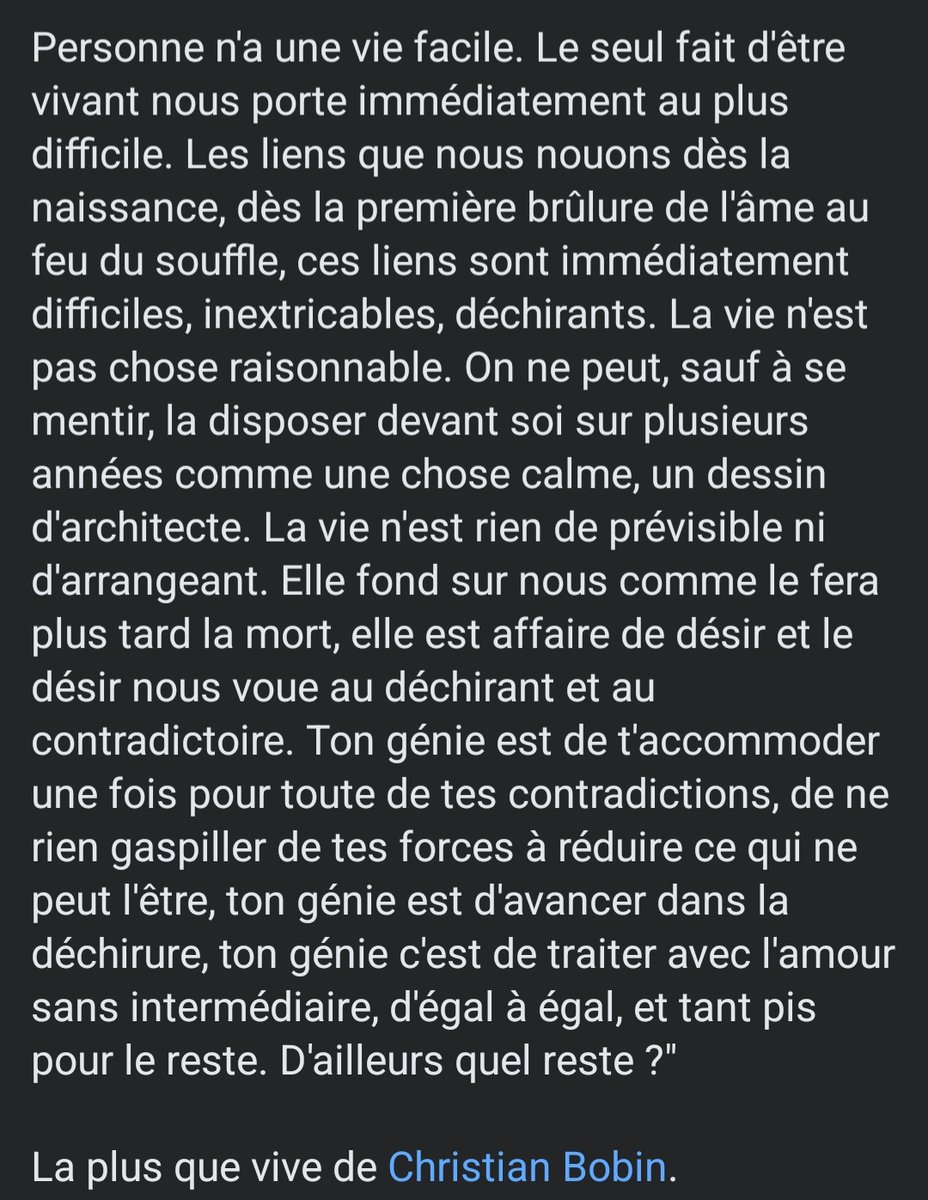 Merline25906205's tweet photo. Tellement juste.
Un bel auteur nous a quitté. https://t.co/a1dNQC2yCv