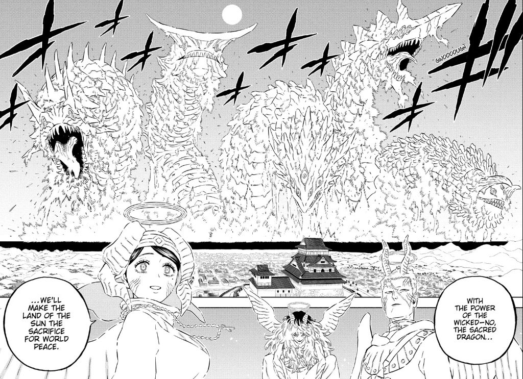 qquqjcqc's tweet photo. Je vois bien les 5 ryuzens s'occupant du dragon à 5 têtes puis les 2 autres ryuzen s'occuperont de heath et yurul et dcp pour finir Asta vs Sœur Lily ... ça serait fantastique
#BC344 #BlackClover344 https://t.co/0YD84Gf89h