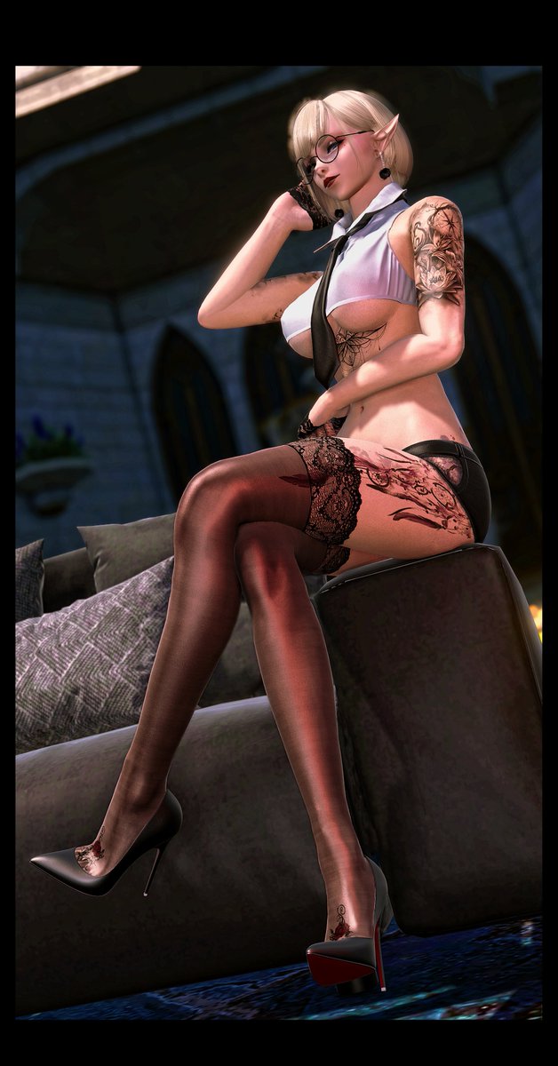 NatsumeMaya7's tweet photo. Necktie
-
#xivnsfw #4Kscreenshot #stocking #heels
#Viera #Elfears https://t.co/lknBilliuA