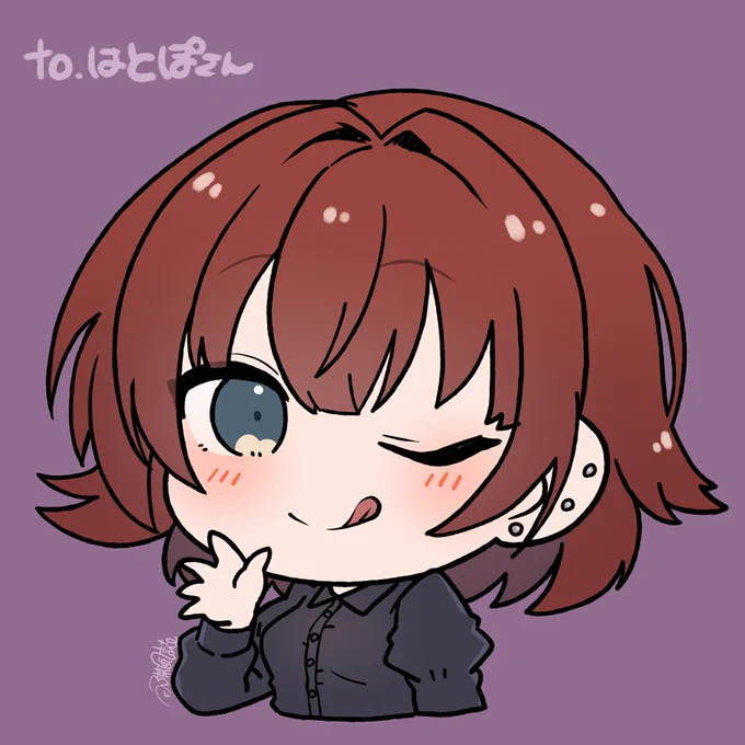 はとぽさん!( )いいねありがとうございました!#えかきばと 