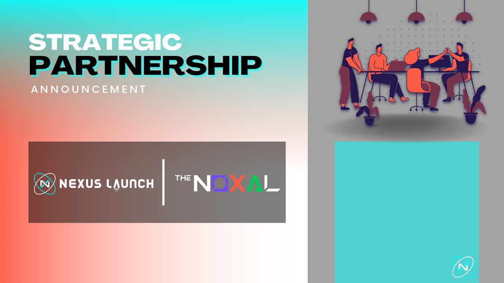 NexusLaunch's tweet image. 📢 We are super excited to announce our strategic partnership with @thenoxal 🥳

The Noxal is a Play &amp;amp; Earn game built on Solana blockchain intergrating NFT collections to promote web3 gaming ownership.
