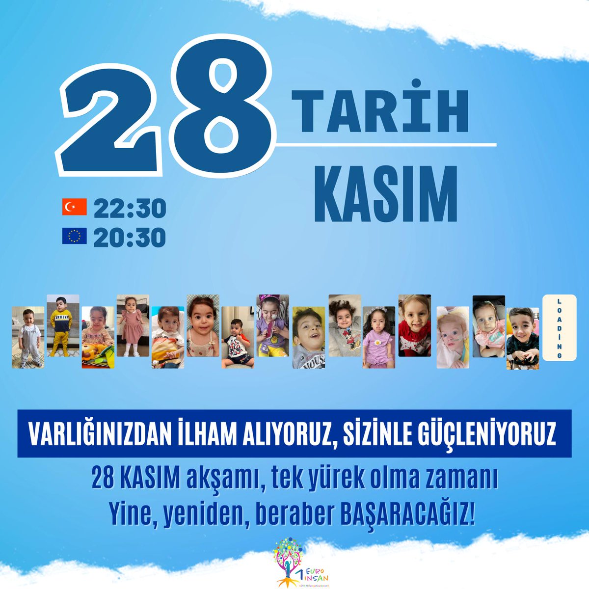 16.KAMPANYAMIZ İÇİN YOLA ÇIKMA TARİHİMİZ BELLİ OLDU 🎉 
28 KASIM PAZARTESİ GÜNÜ 
SAAT 22:30 🇹🇷 20:30 🇪🇺 Hep birlikte yine bir bebeğimize umut olacağız.
#KamudaKadrosuzKalmasın
#izmirdeprem #shiba #ReyMir Galatasaray Mertens