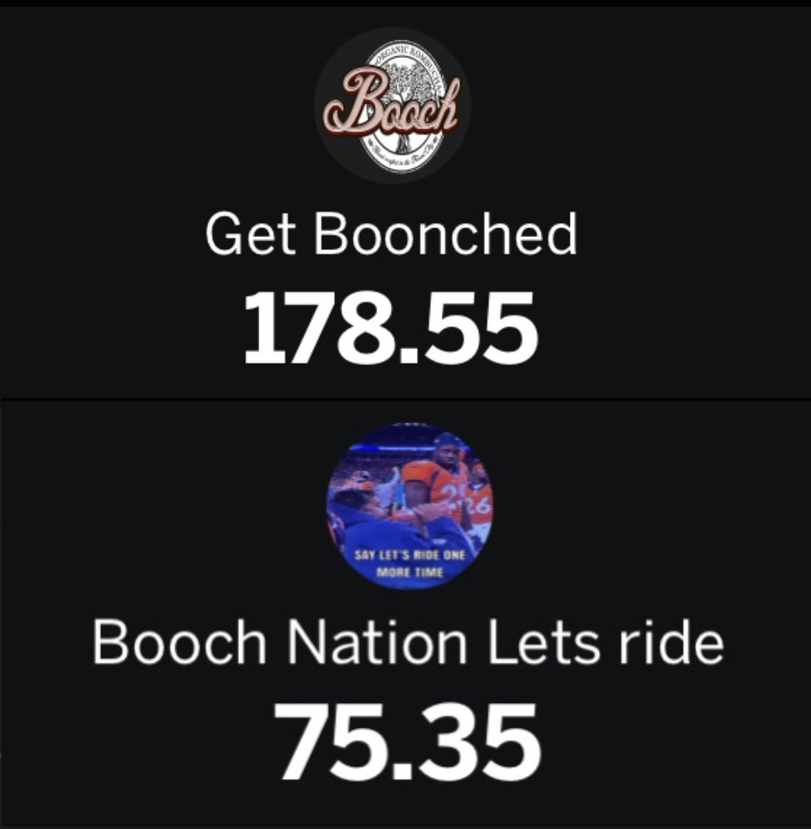 BBBFFL's tweet photo. We’re back from the holidays for the BBBFFL Weekly Awards😎🕺🏽 This Week’s MVP goes to the team that has been TAKING OVER, @jonah22m and Dallas Cowboys RB2 Tony Pollard with 36.9 pts🤩The LVP goes to @moneyman223469 who unfortunately receives his first ever LVP😢 https://t.co/I80Toi0Tqb