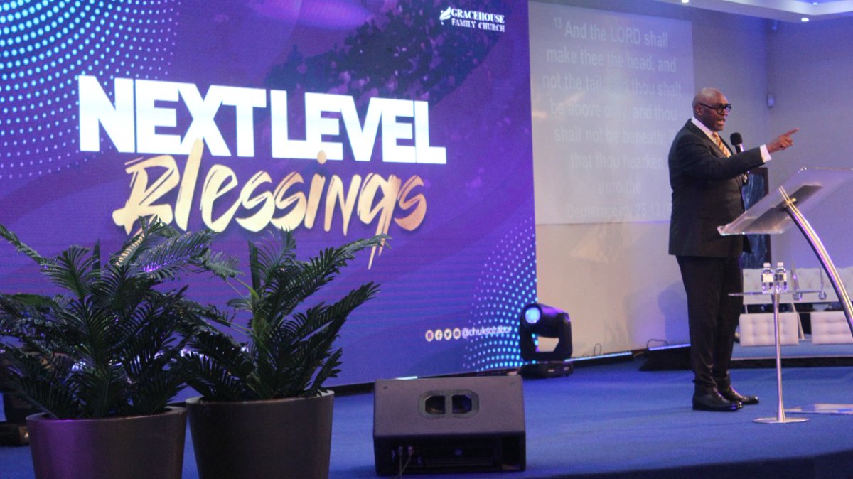 gracehousetwit's tweet photo. “The Blessing is God’s covenant that overrides the earth’s curse; enabling you excel regardless of the environment.”@chuksozabor. Awesome worship experience earlier at GraceHouse. Glory to God!
#NextLevelBlessings
#YouWillTestify https://t.co/P38nGZdeV7
