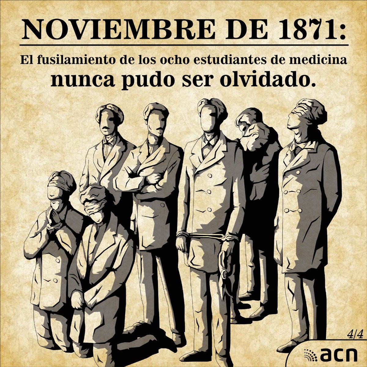 BaezLiutmila's tweet photo. #JoséMartí: "Cuando me muere 
en  brazos de la patria agradecida
la muerte acaba, la prisión se rompe;empieza, al fin, con el morir, la vida".
#MuseoProvincialGranma recuerda a los 8 estudiantes de medicina. 
#NiOlvidadosNiMuertos 
#CubaViveEnSuHistoria https://t.co/C8ZuG5CjKF