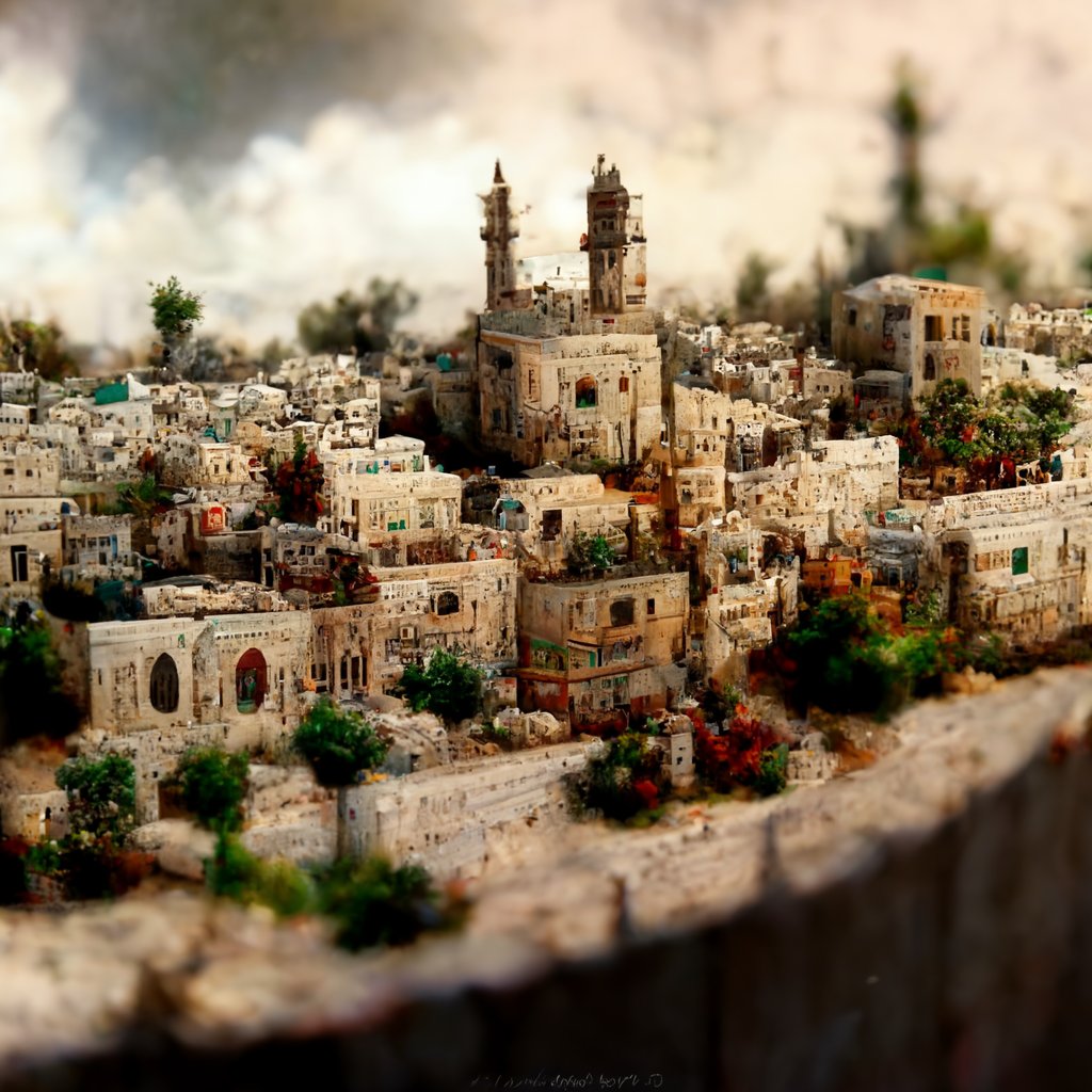 YasirTineh's tweet photo. What happens when you ask AI to imagine Palestine. https://t.co/uKkalyZZj1