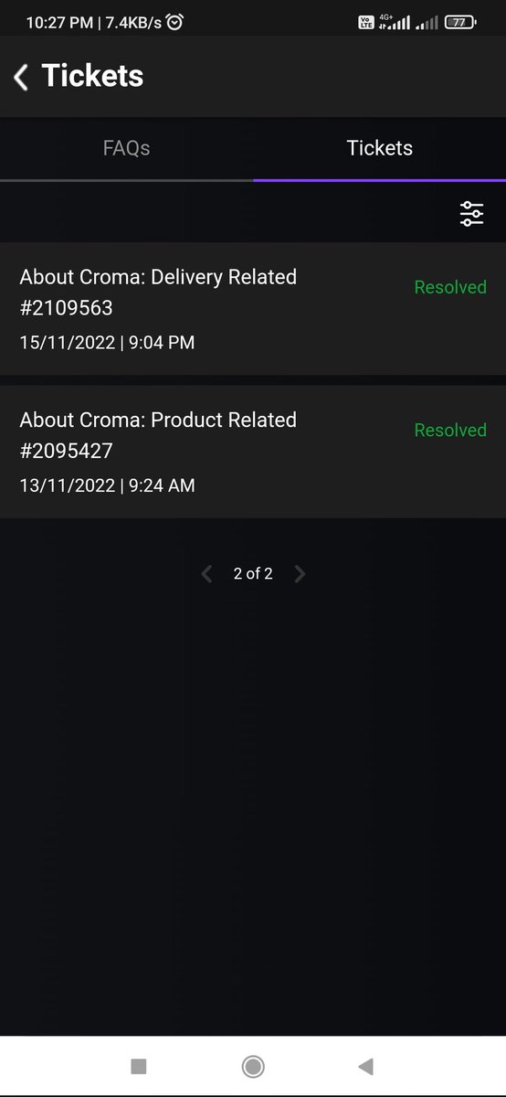 JevinKhatra's tweet photo. I ordered E-CROMA Inv/AC from Tata Nue  app. I got the order on 12Nov but product is color damage and i raised ticket for replace product on same day. But still I don't get any product. My tickets automatically closed without any solution. #badservice @tata_neu @TataCompanies https://t.co/fkpUoY1Ejs
