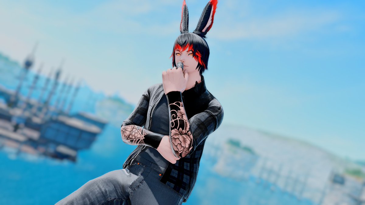 Kay_Bael's tweet photo. Deep thinking? nah just thinking what to have for lunch
#GPOSERS #gpose #Viera #FF14SS #XIV_PICTCLIP #EorzeaPhotos #NenekoColorS #FFXIV https://t.co/XjpIlUHi7h