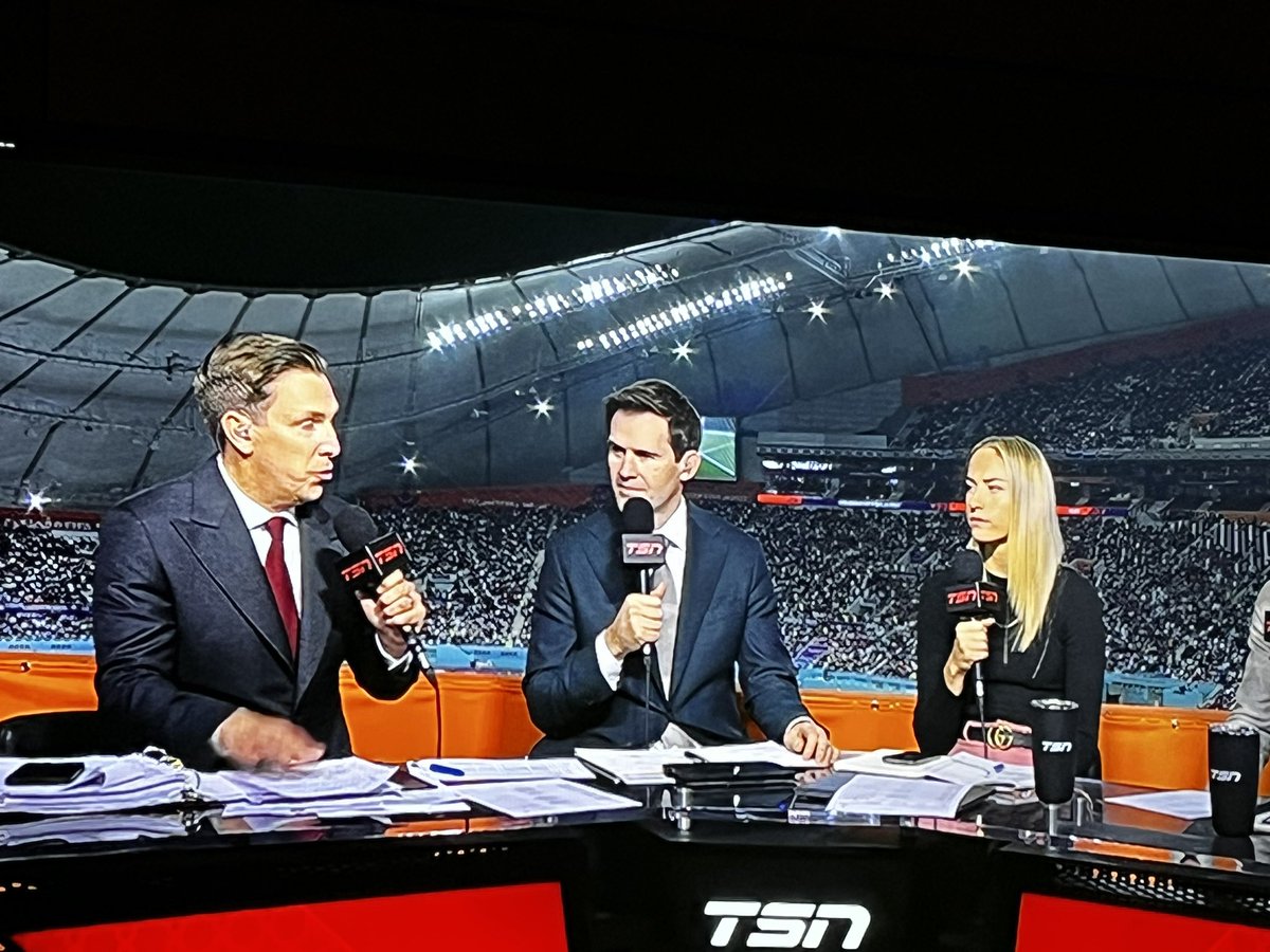 kirkbburgess's tweet photo. Janine Beckie’s face when he says “That was the greatest moment in Canadian soccer history” … https://t.co/d7I1arCYXL