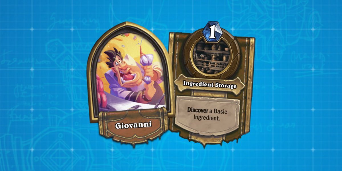 OutOfCardsHS's tweet photo. This week's Fan Community Spotlight takes us to a class with a more... delicious way of playing our beloved game of Hearthstone. #CustomHS https://t.co/yRX0QRlKBr https://t.co/jCHFow46sG