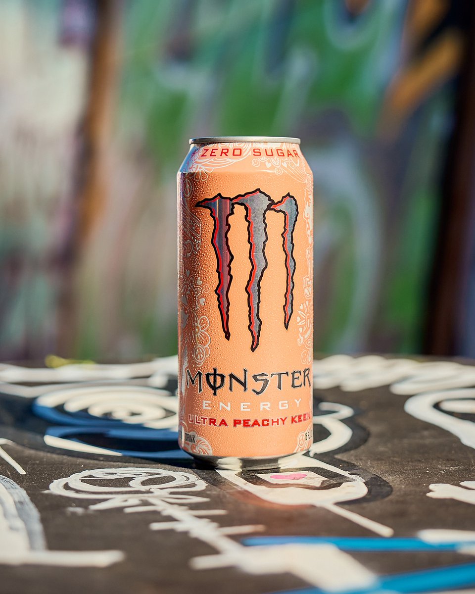 MonsterEnergy's tweet photo. Peach pleease. 🍑 #UltraPeachyKeen https://t.co/bfGevqQwJ9